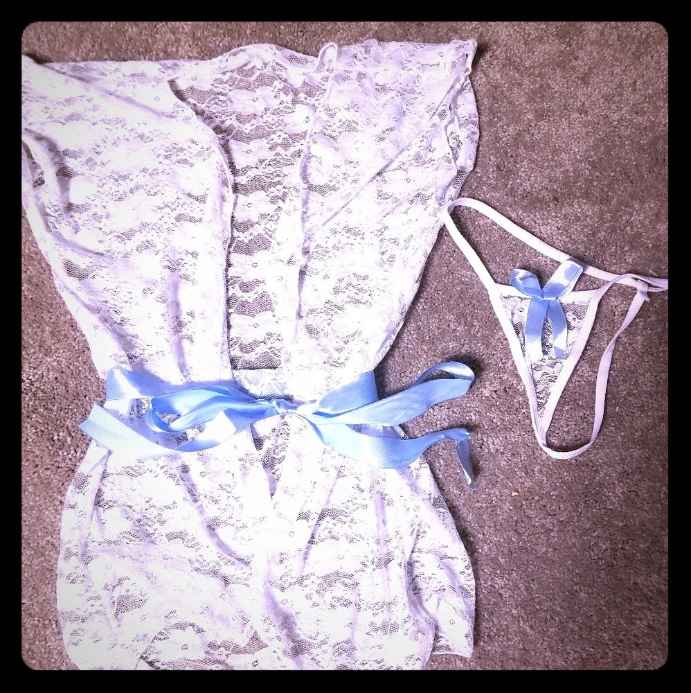 Sexy lingerie wrap and thong BRAND NEW